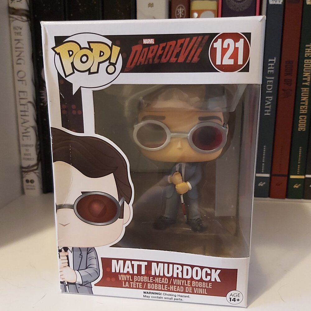Funko Pop! Matt Murdock Vinyl Figure - Red, White, Gray, Black